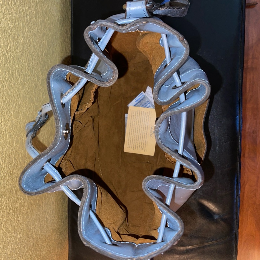 Patricia Nash Giorgia blue bucket bag NWOT - Picture 2 of 4